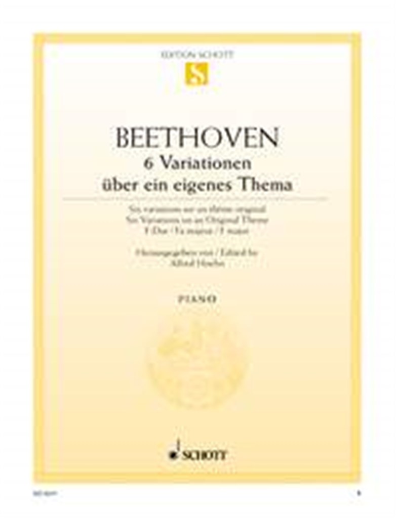 Variationen(6) Opus 34 ( Uber